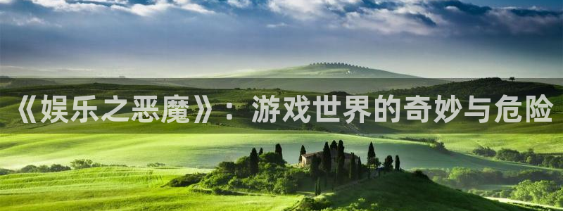 星辉平台是正规平台吗：《娱乐之恶魔》：游戏世界的奇妙与危险